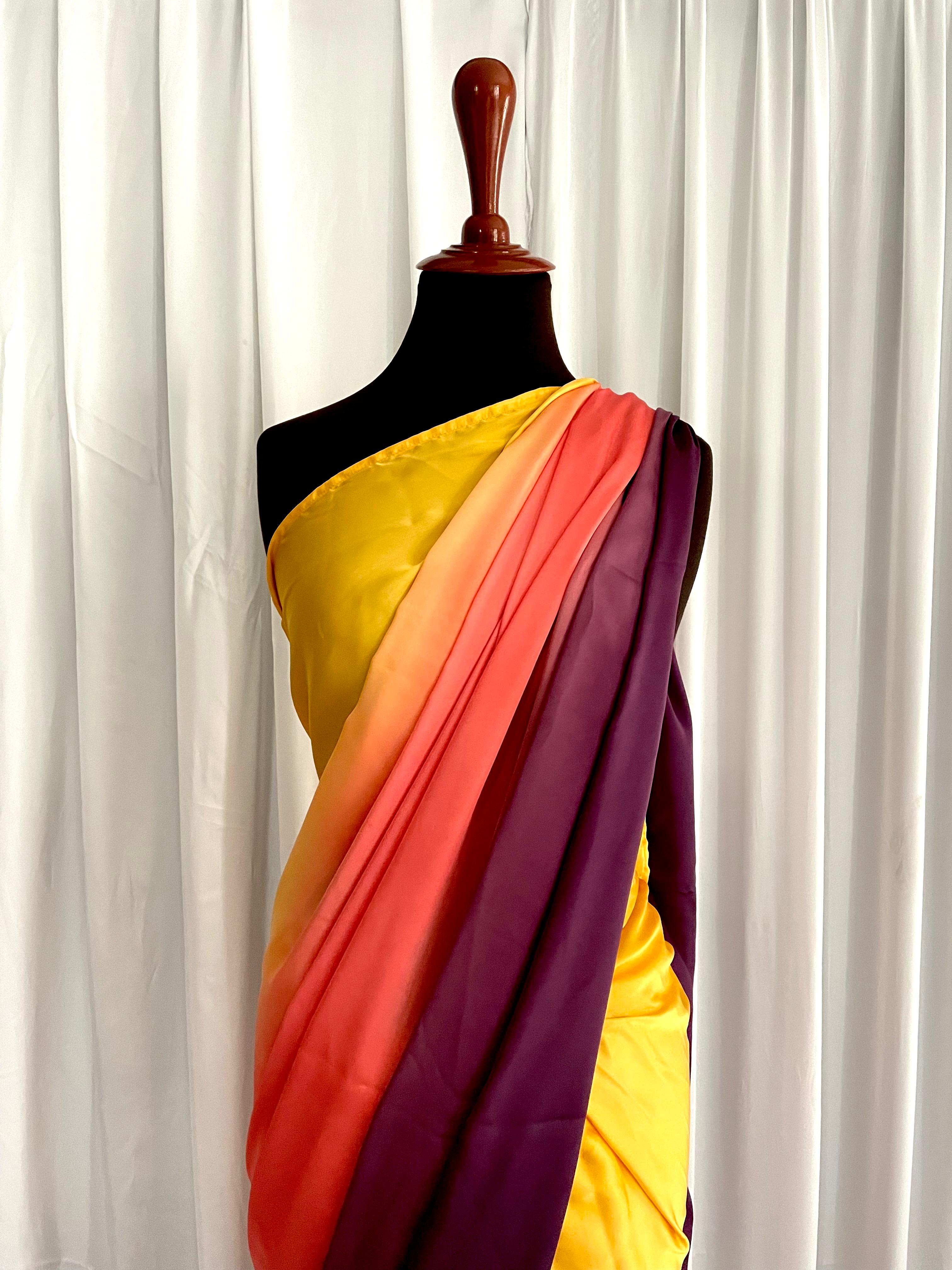 Sample Sale - Ombré Silks: Sunset