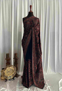 Pashmina Kashmiri Georgette: Zaré