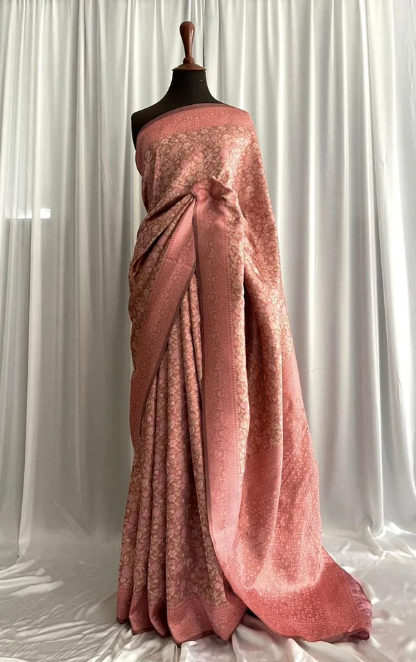 Jamavar Banarsi Silk: Zarveen