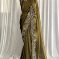 Embellished Tissue Silk: Zivara