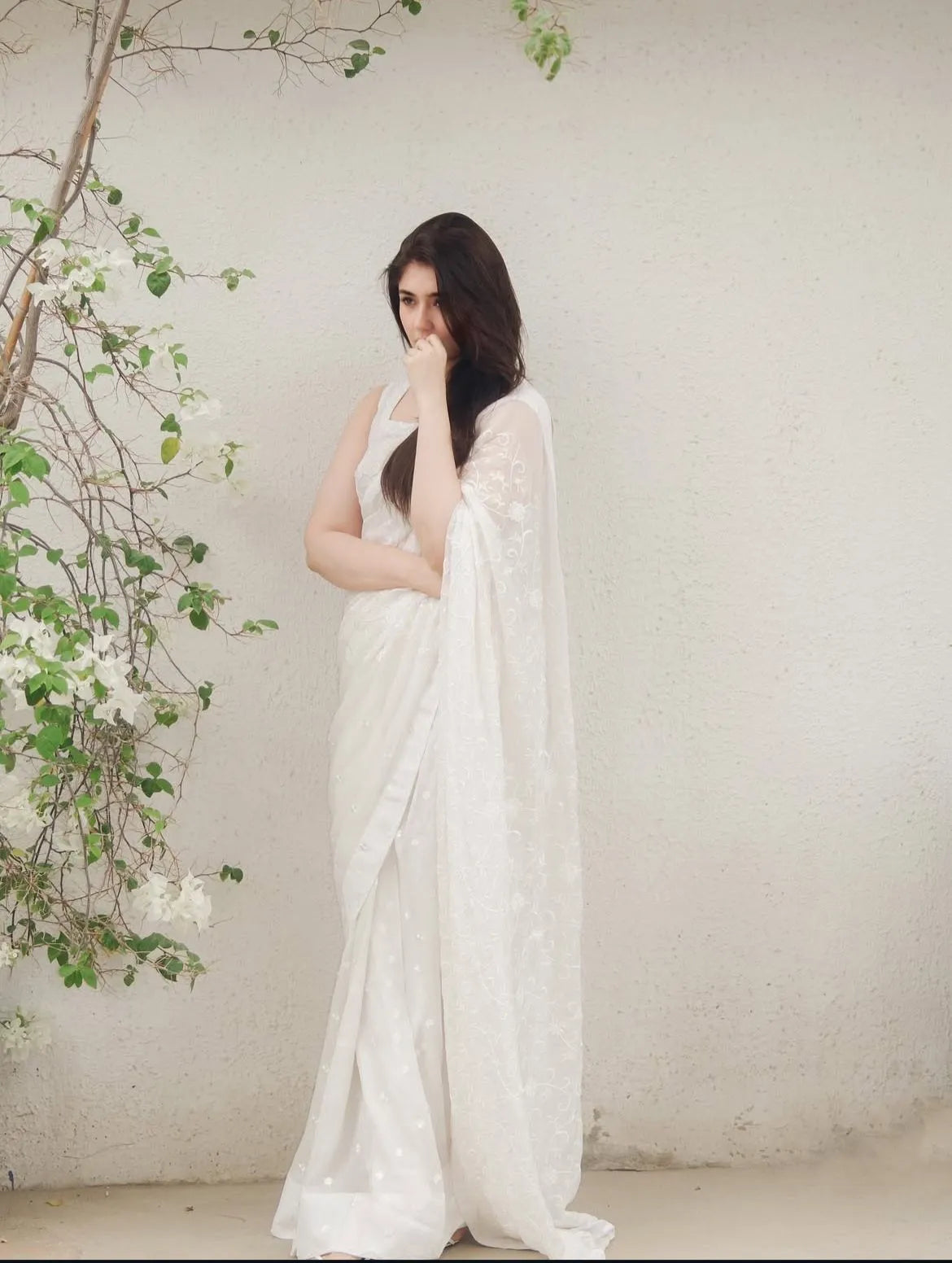 Embroidered Chiffon: Aafreen