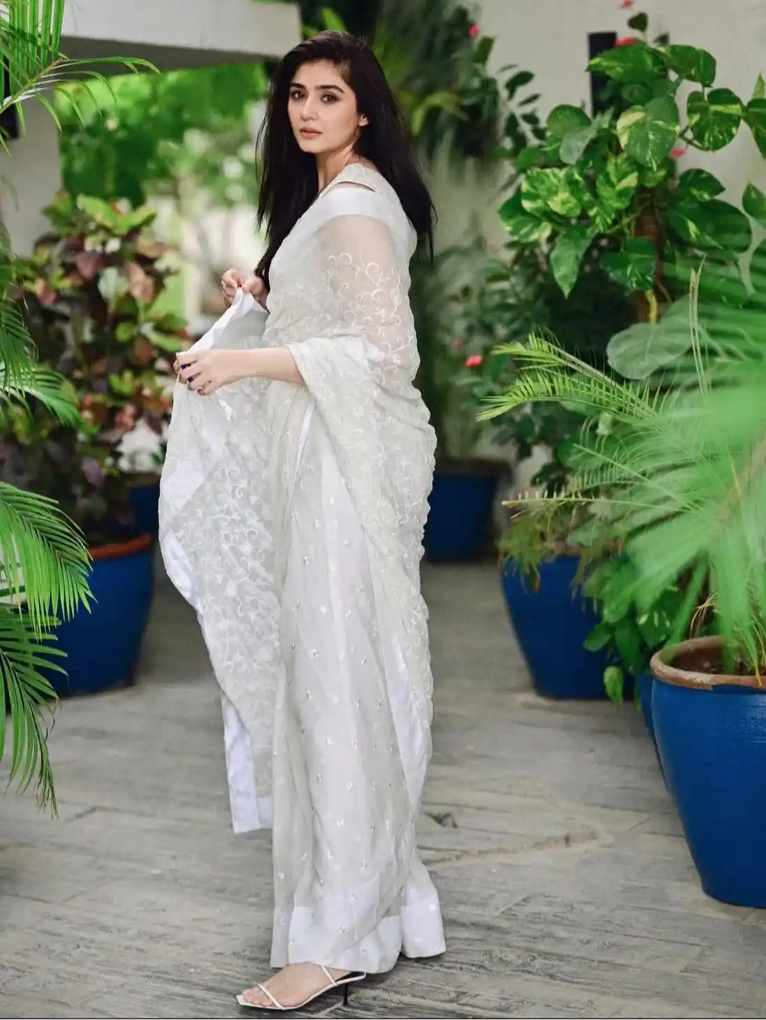 Embroidered Chiffon: Aafreen