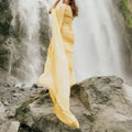 Solid Pure Chiffon: Buttercup
