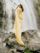 Solid Pure Chiffon: Buttercup