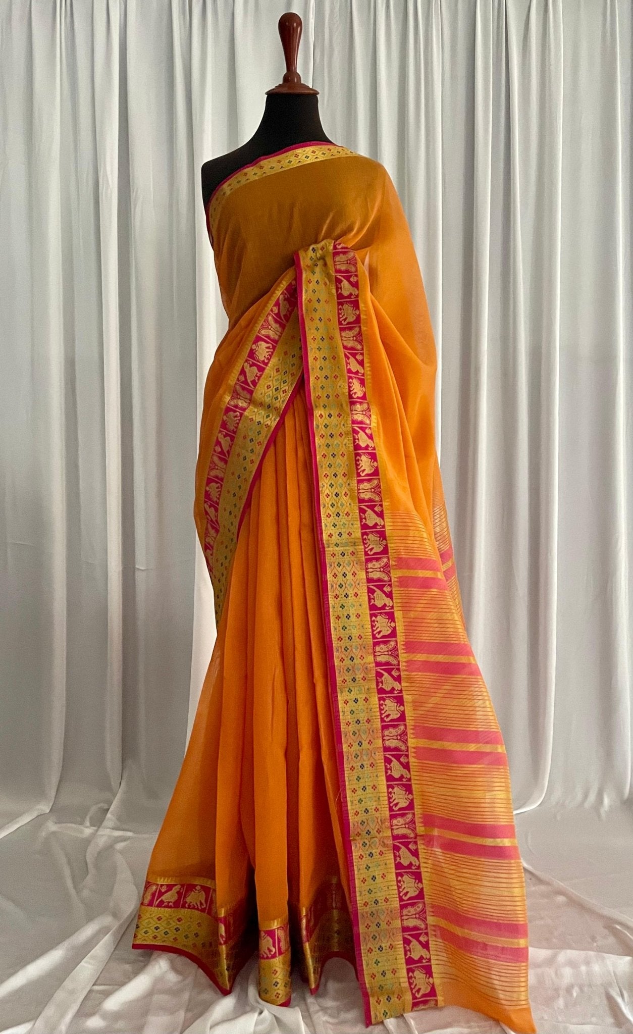 Dholki Cotton Silk: Savera