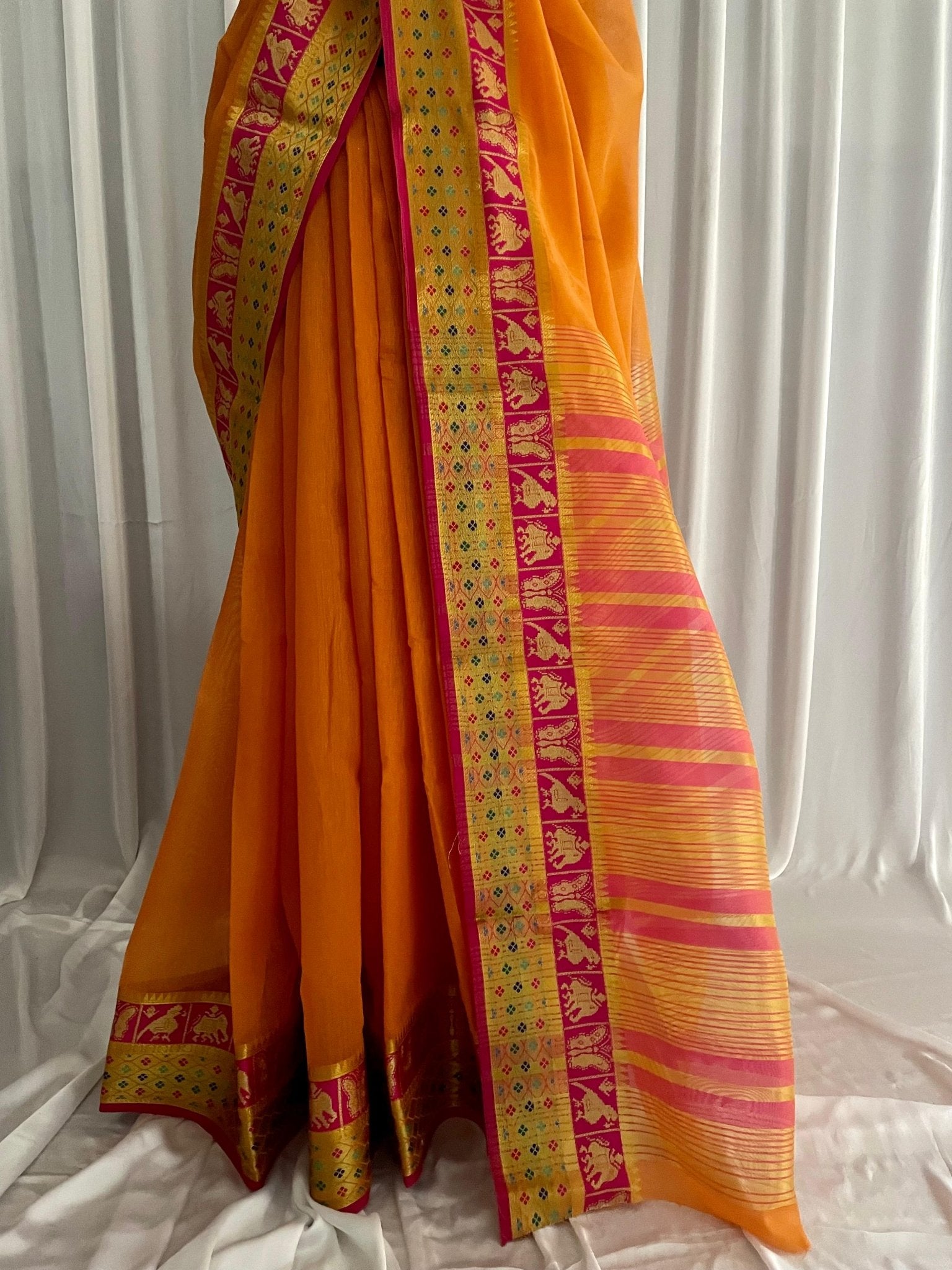 Dholki Cotton Silk: Savera