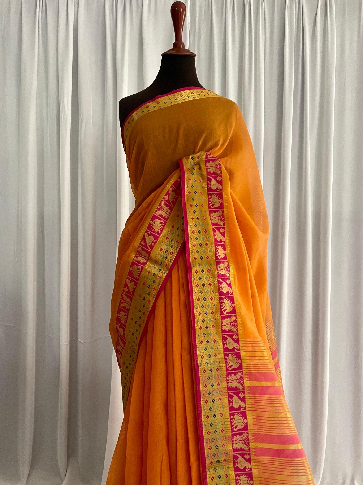 Dholki Cotton Silk: Savera