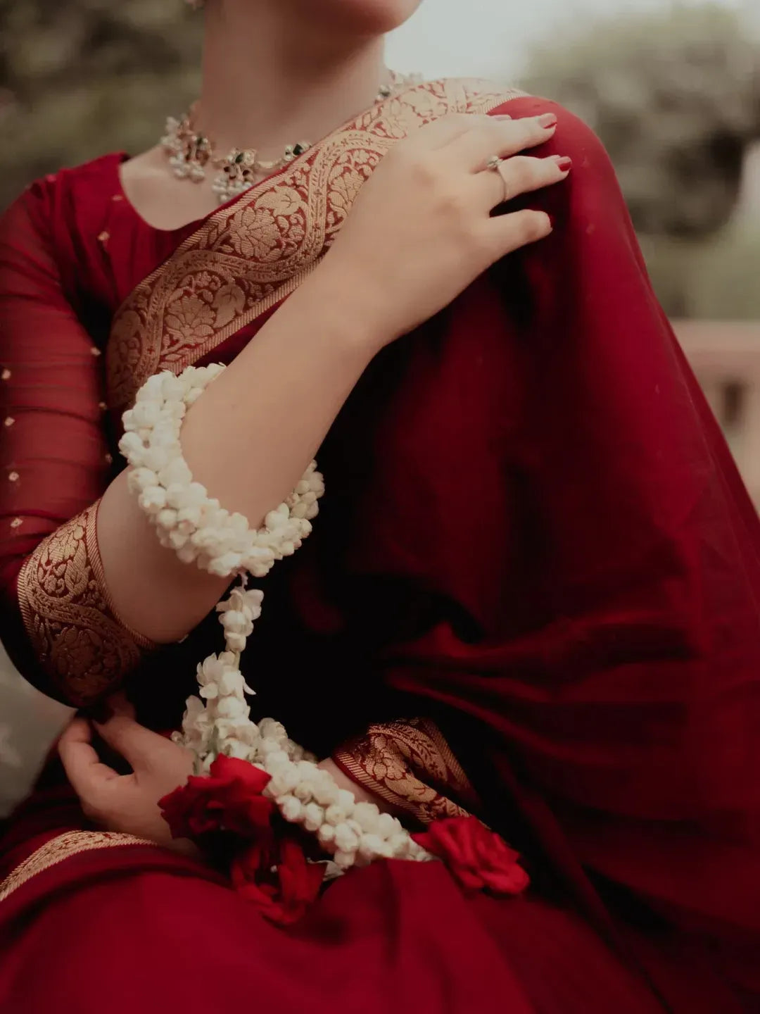 Chiffon Silk Banarsi - Diya