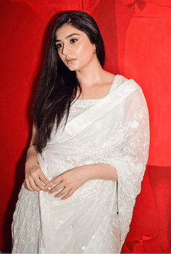 Embroidered Chiffon: Aafreen