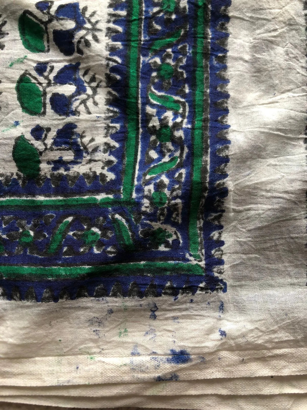 Sample Sale - Organic Cotton: Egyptian Blue