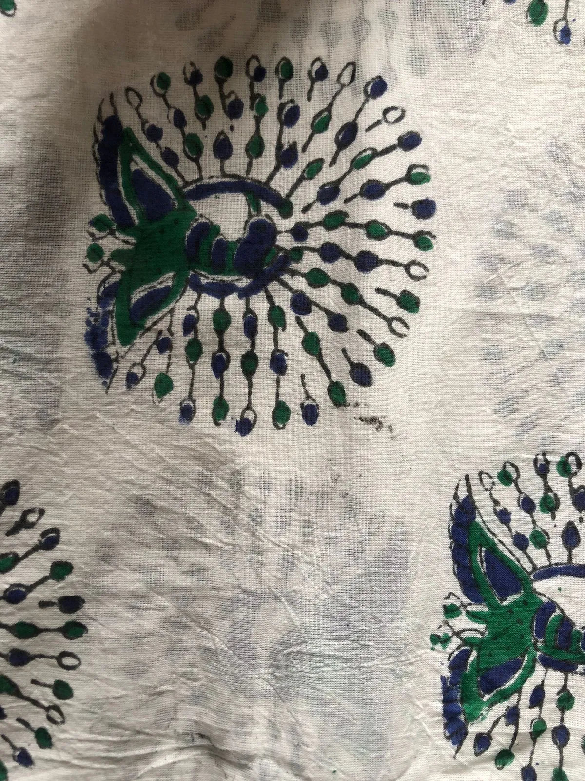 Sample Sale - Organic Cotton: Egyptian Blue