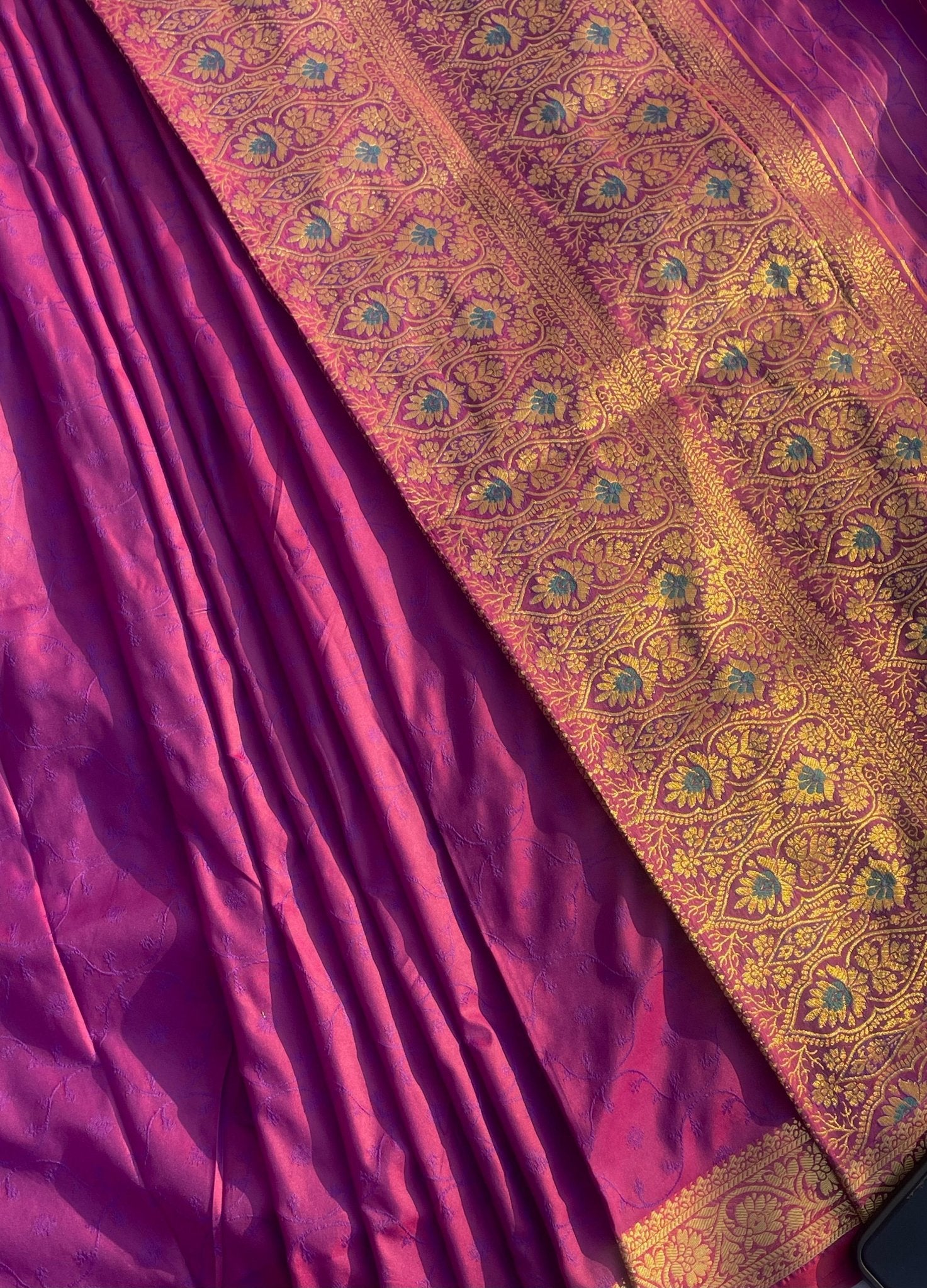 Noor e Jehan Banarsi Silk: Amethyst