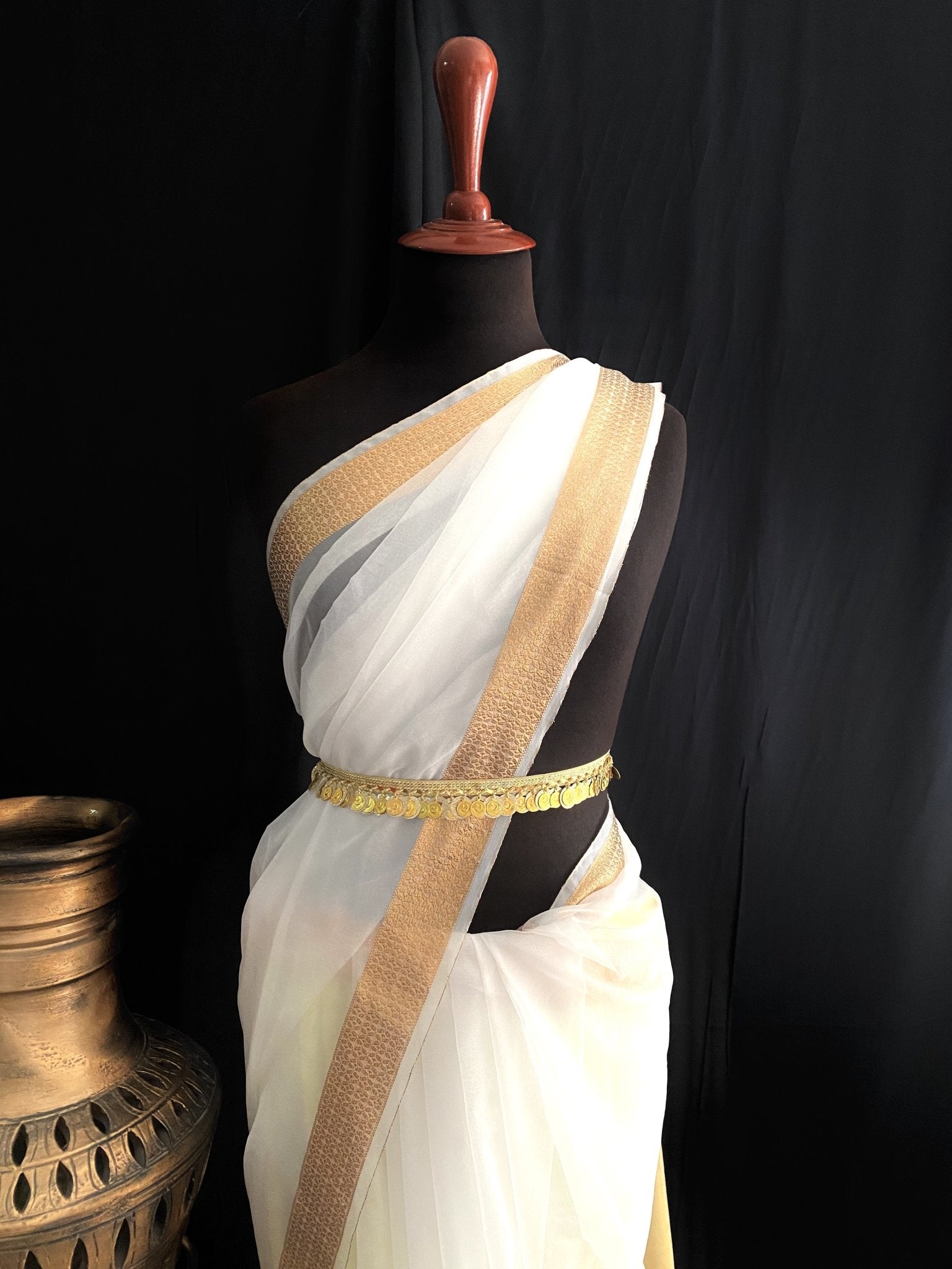 Organza Silk: Sunglow