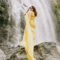Solid Pure Chiffon: Buttercup