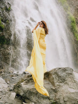 Solid Pure Chiffon: Buttercup