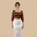 Stretch™️ Blouse - Brown