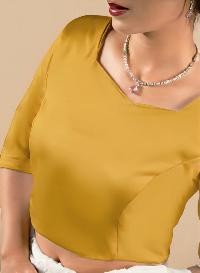 Stretch™️ Blouse - Mustard