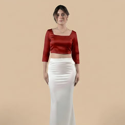 Stretch™️ Blouse - Red