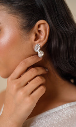 Swarovski Pearl Luxe Studs