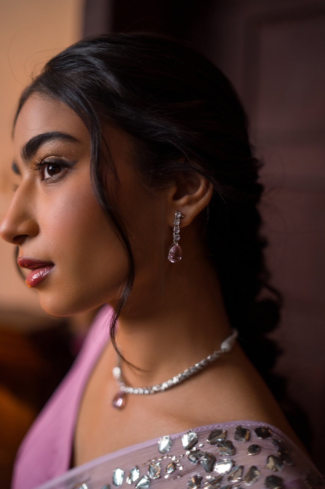 Diamond Lady of the Evening Set
