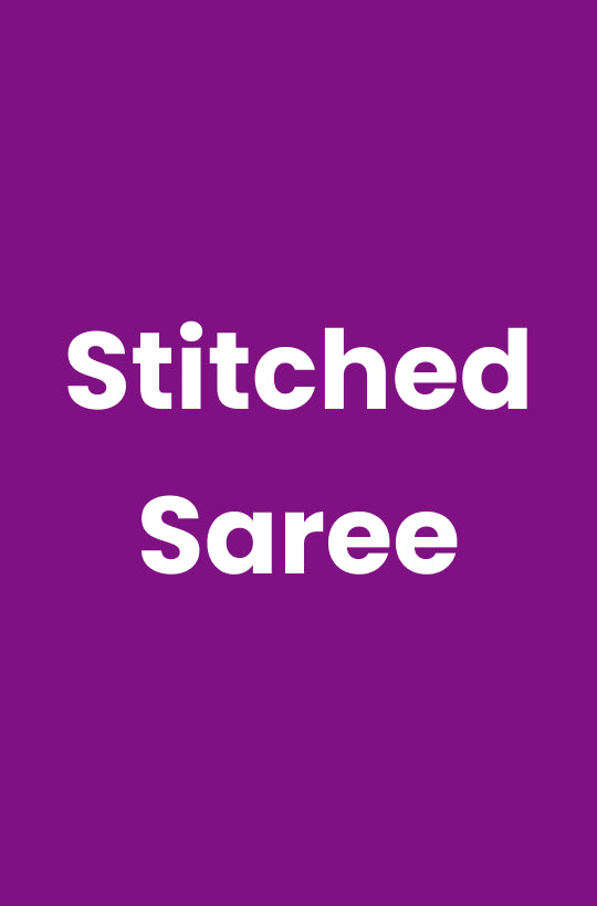 Stitched Saree