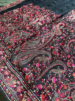 Pashmina Kashmiri Georgette: Zaré