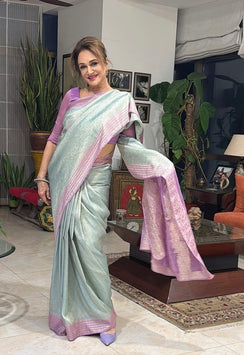 Jamavar Banarsi Silk: Zarneen
