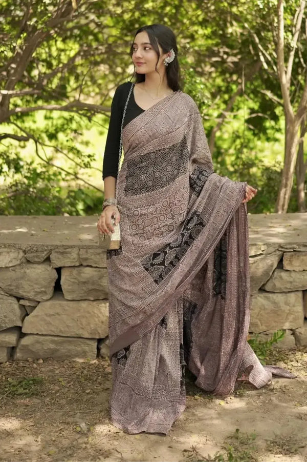 Block-Print Pure Cotton: Ziya