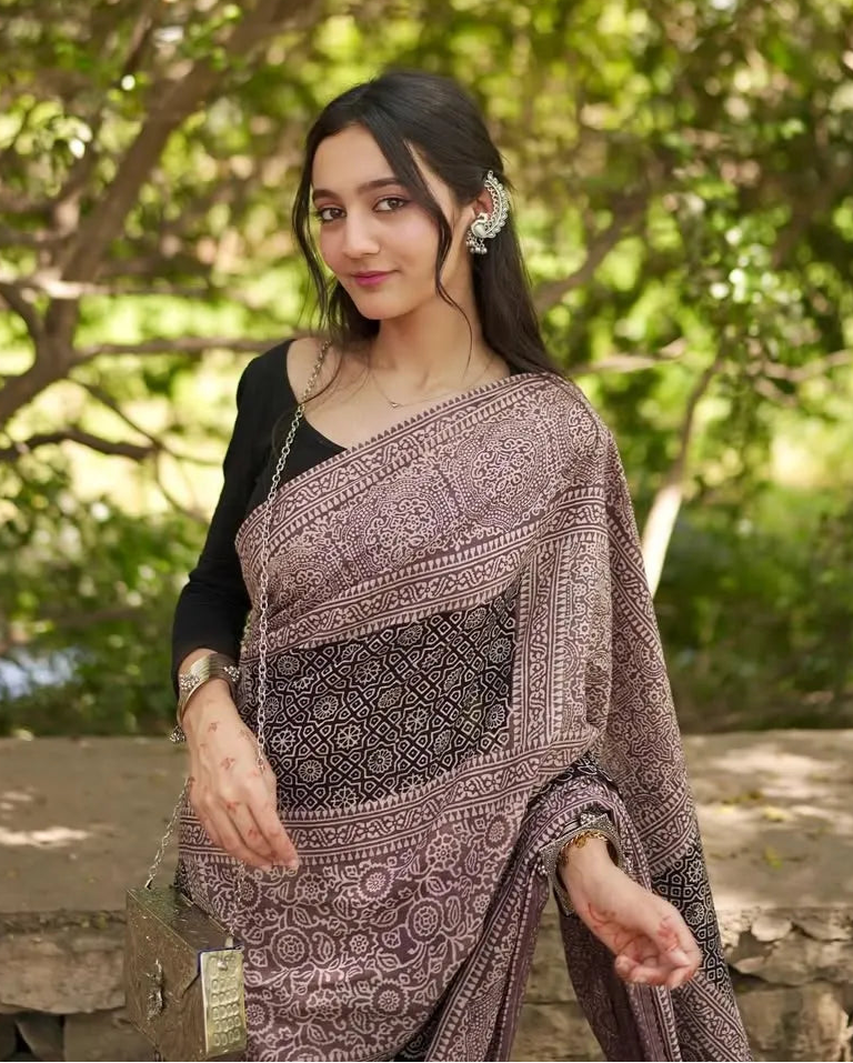 Block-Print Pure Cotton: Ziya
