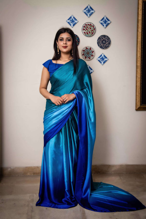 SALE: Ombré Silks - Sapphire